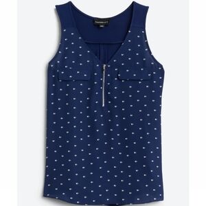 NWT Fortune & Ivy Lola Mixed Media Tank - M